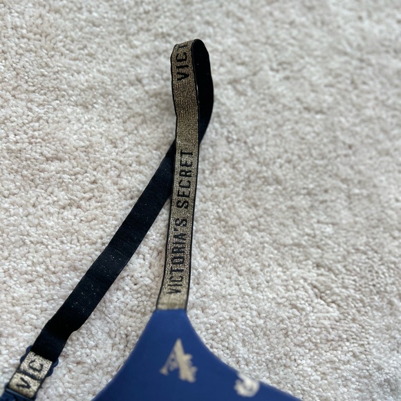 VICTORIA’S SECRET VS Monogram T-Shirt Full Coverage Push Up Bra 34DD - Picture 6 of 8